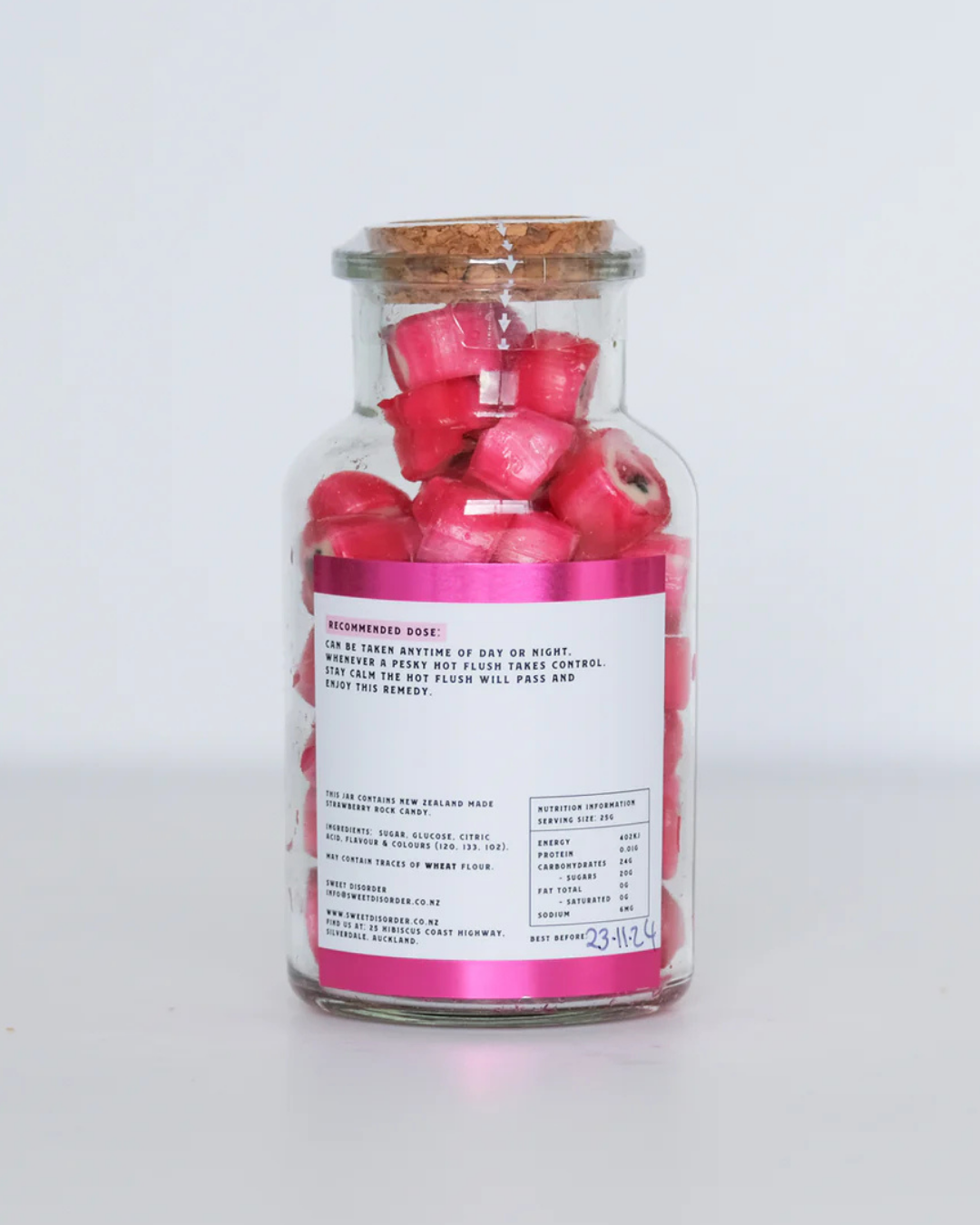 Hot Flush Formula-Strawberry Rock Candy