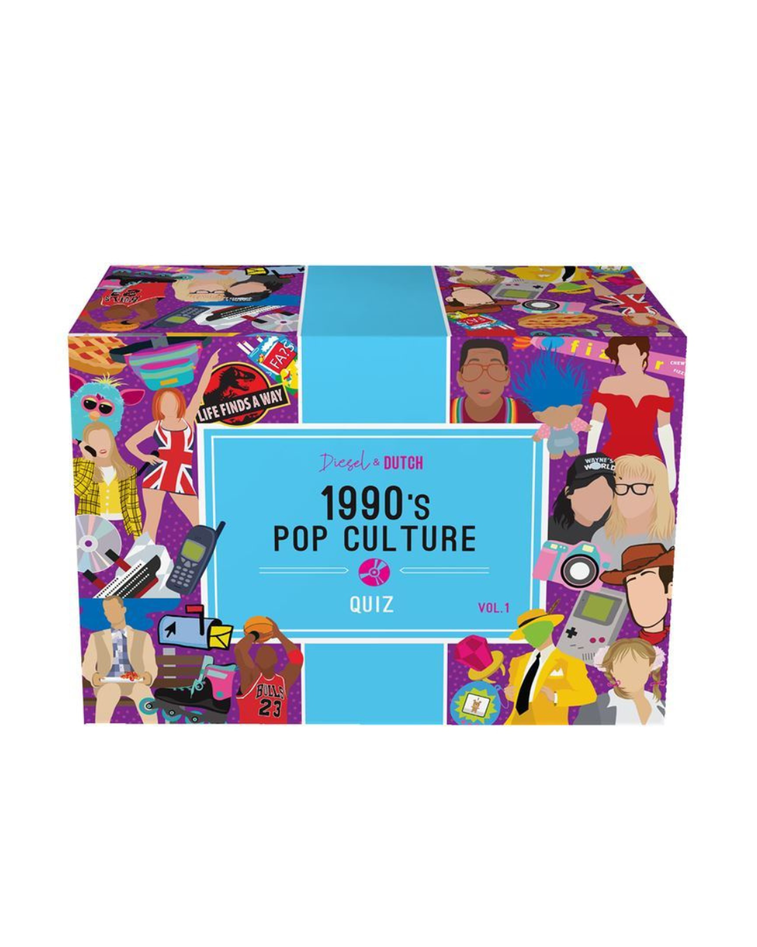 1990's Pop Culture Trivia Box