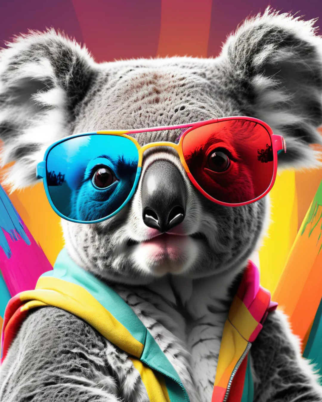 Retro Koala Wooden Puzzle