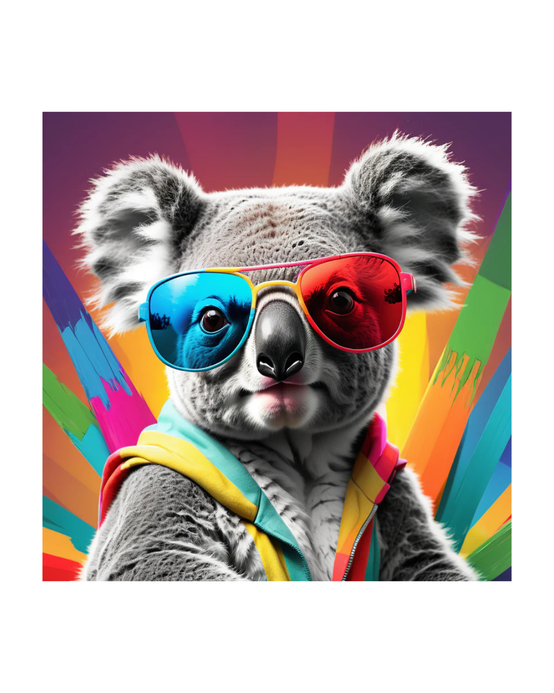 Retro Koala Wooden Puzzle