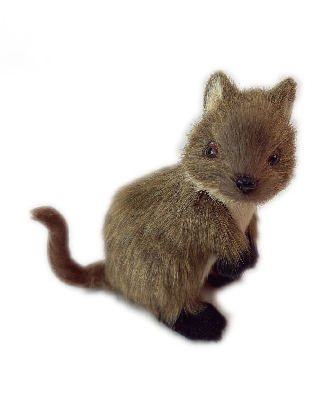 Faux Fur Hanging Quokka Decoration
