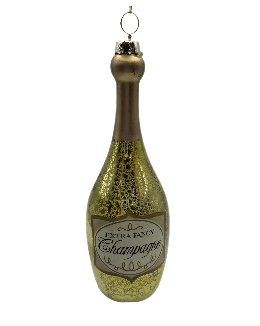 Glass Bottle Decoration – Champagne