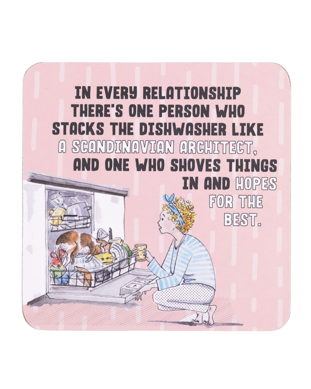 Dishwasher-Coaster