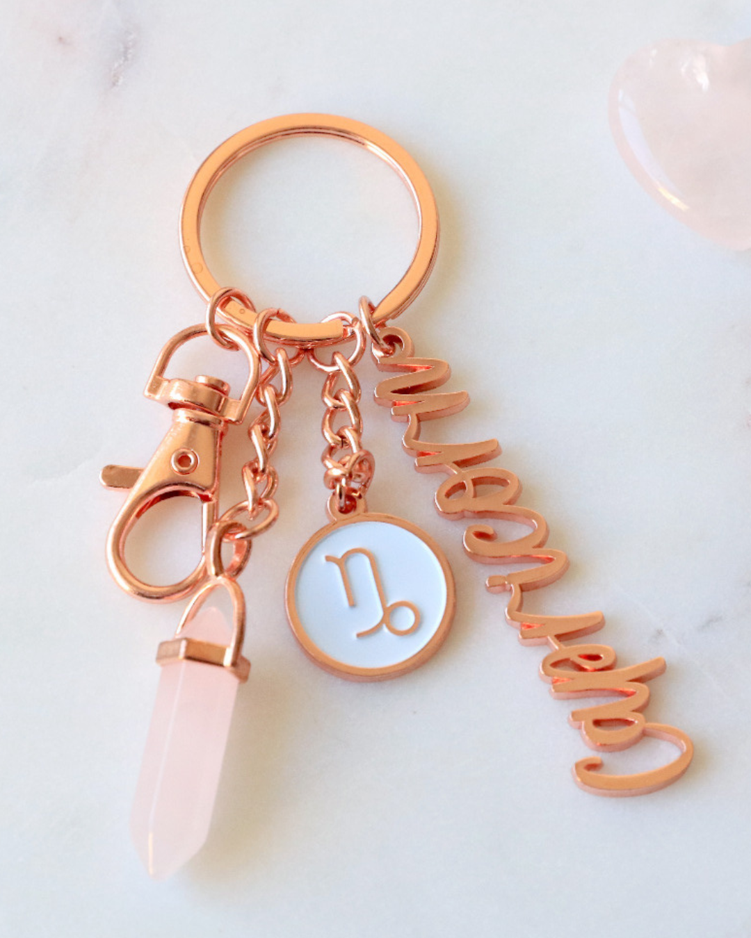 Mystique Capricorn Keychain