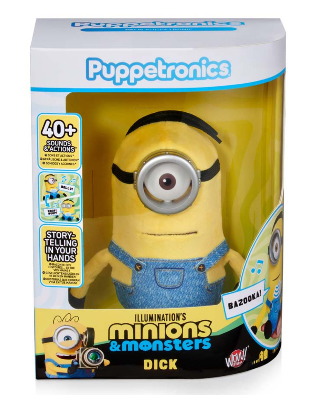 Minions & Monsters Interactive Palm Puppetronic - Dick