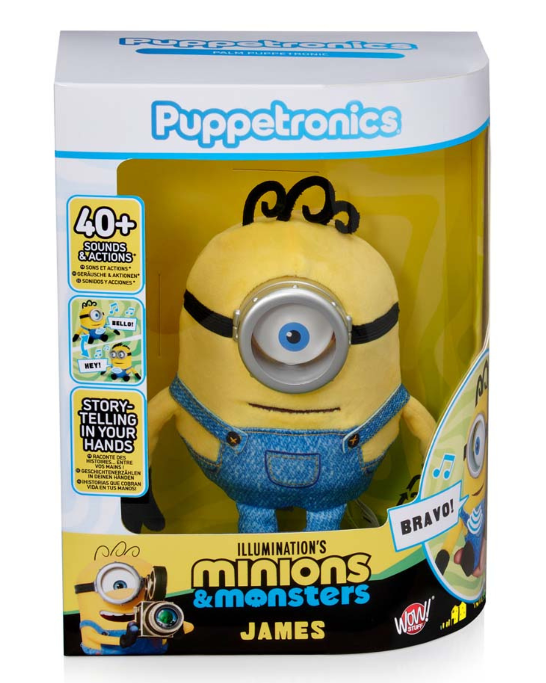 Minions & Monsters Interactive Palm Puppetronic - James
