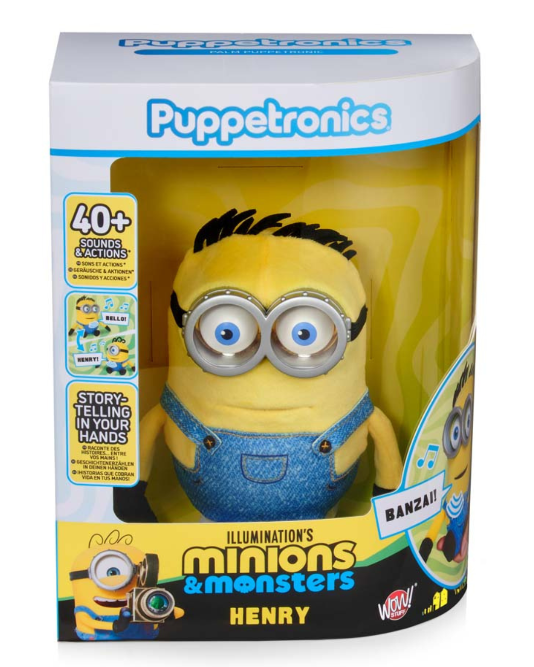 Minions & Monsters Interactive Palm Puppetronic - Henry
