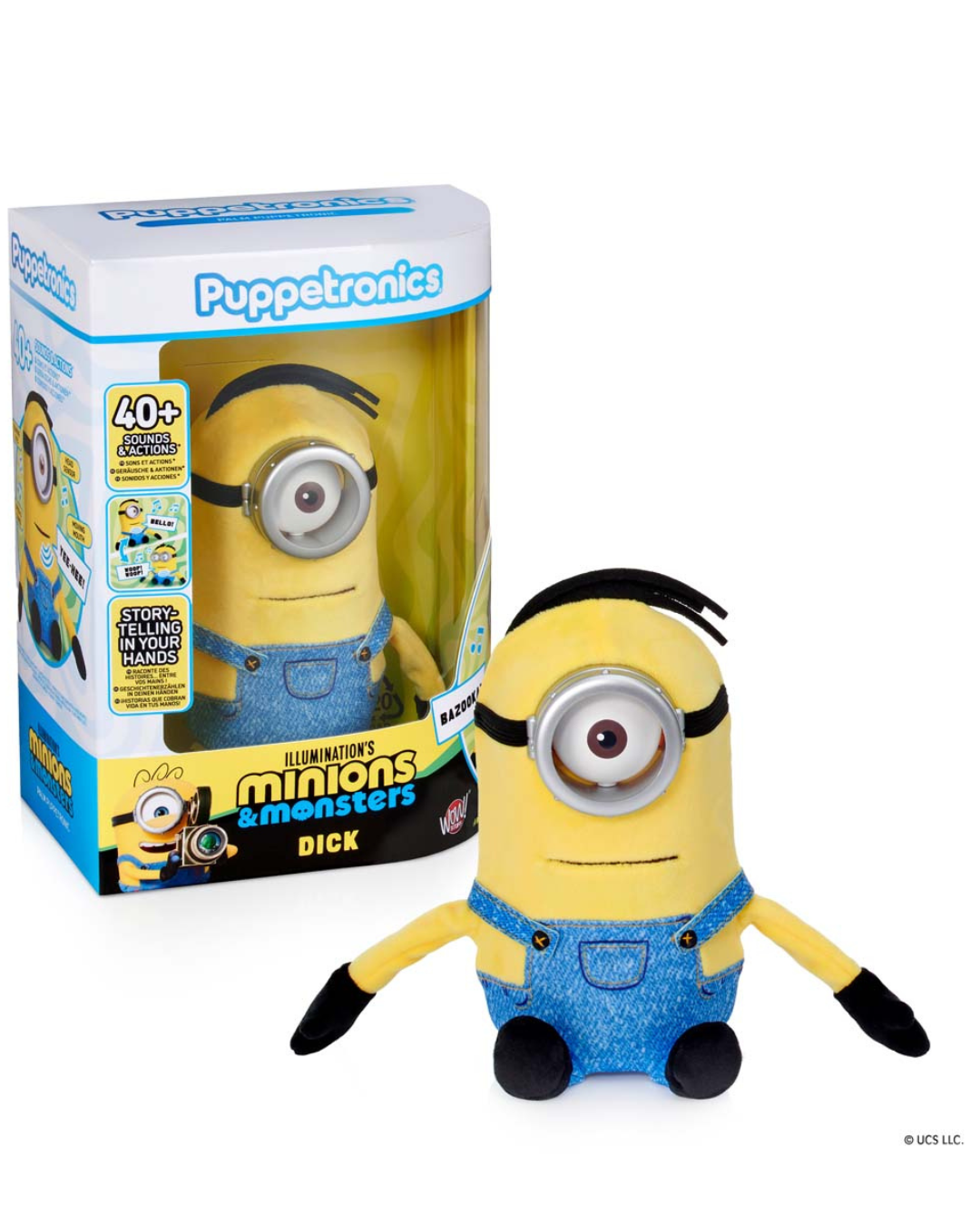 Minions & Monsters Interactive Palm Puppetronic - Dick