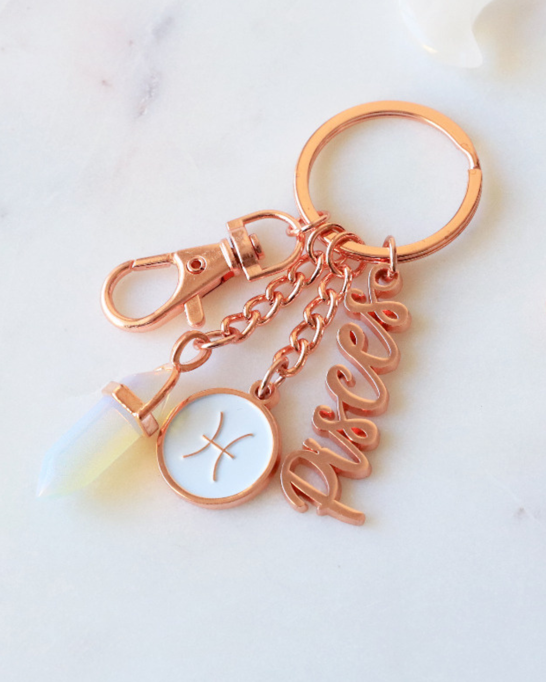 Mystique Pisces Keychain