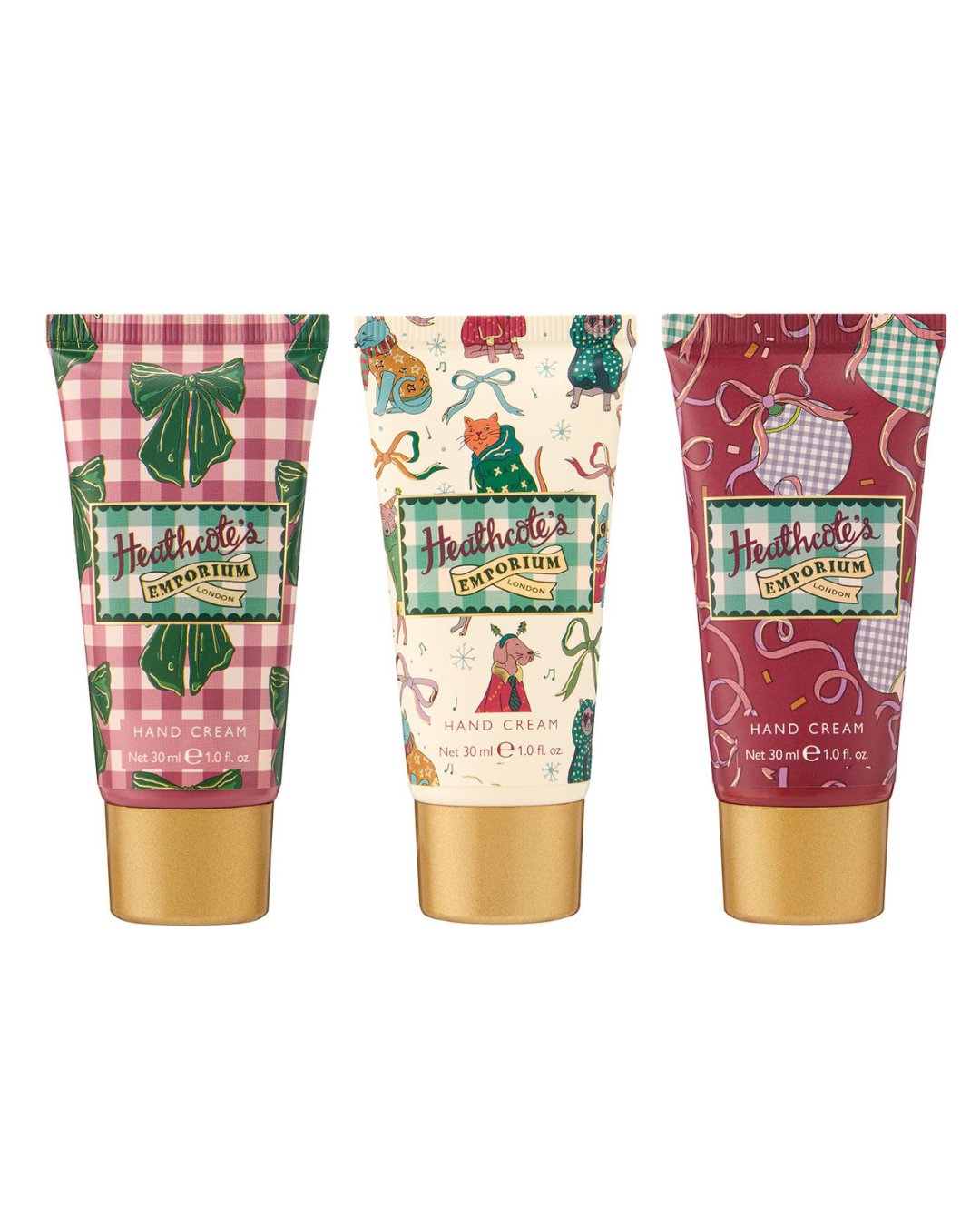 Heathcote's Emporium Festive Robin Hand Cream in Tin