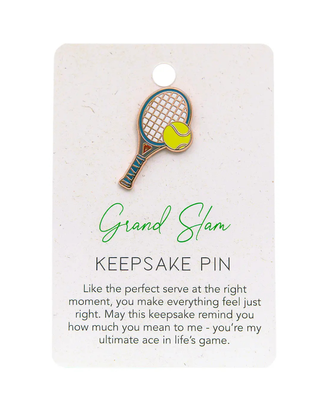 Champions Of Life Grand Slam Keepsake Pin