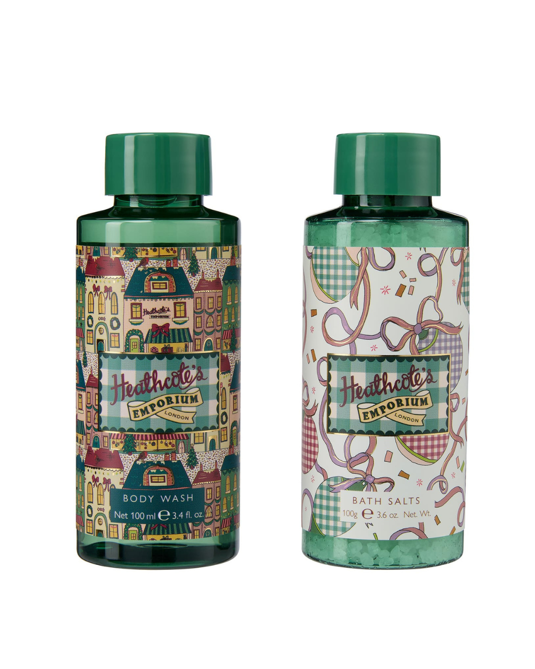 Heathcote's Emporium Festive Bathing Salt and Body Wash
