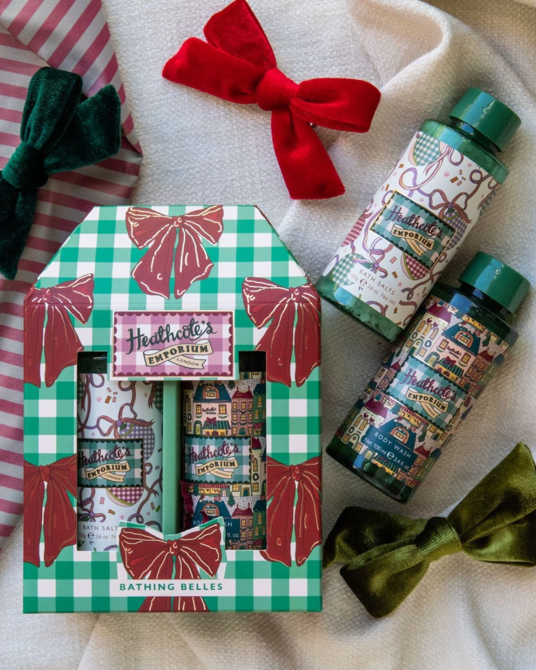 Heathcote's Emporium Festive Bathing Salt and Body Wash