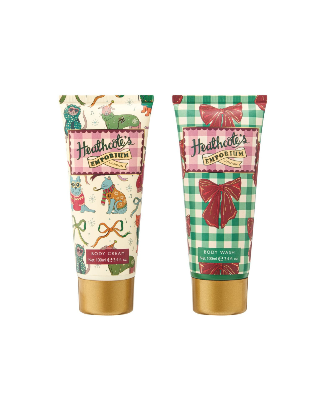 Heathcote's Emporium Festive Body Care Tin