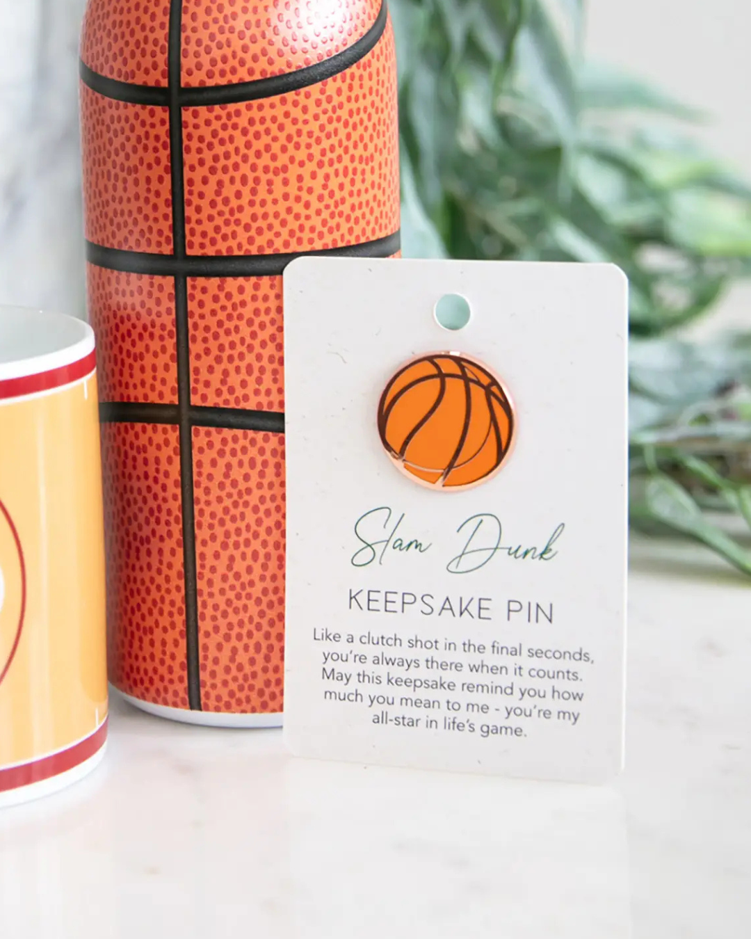 Champions Of Life Slam Dunk Keepsake Pin