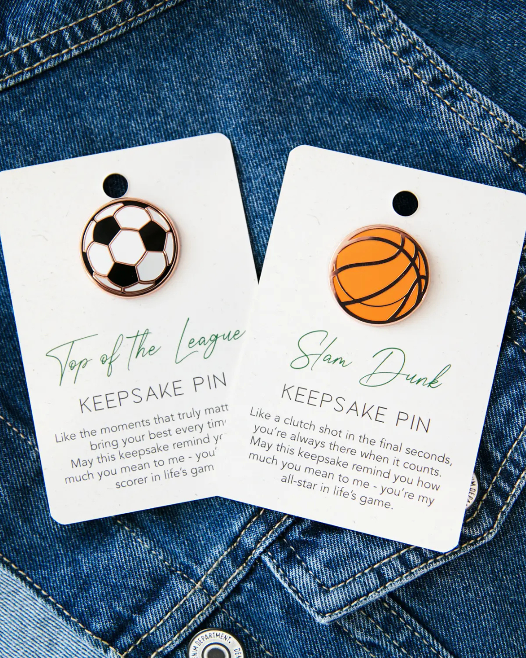 Champions Of Life Kick Off Keepsake Pin