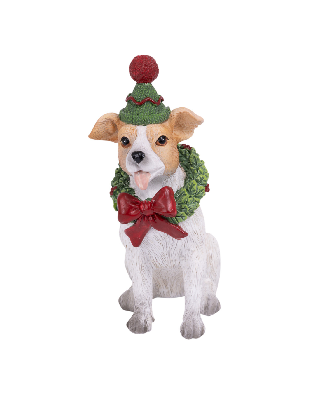 Christmas Beanie Dog Ornament