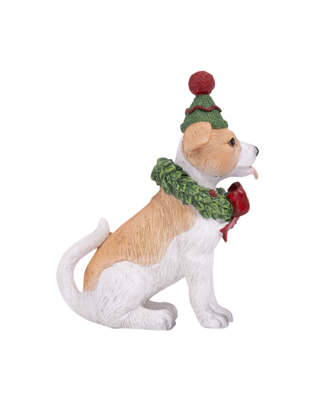 Christmas Beanie Dog Ornament