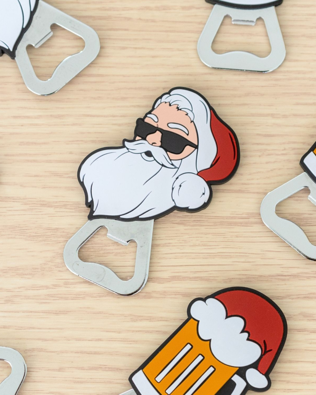 Christmas Santa Bottle Opener