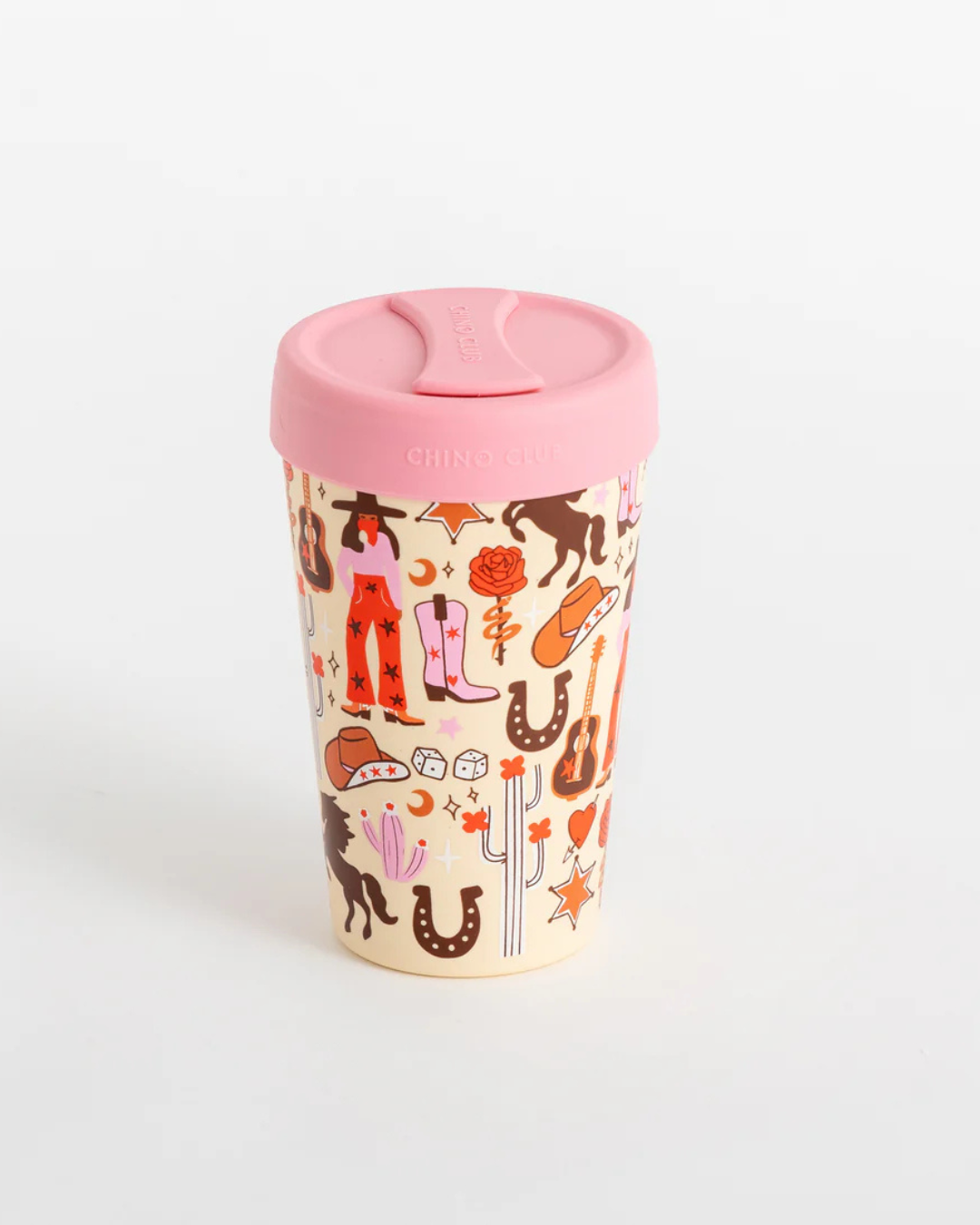 Cowgirl Stainless Steel Coffee Cup