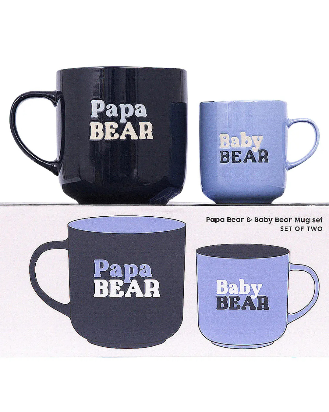 Dad & Baby Bear Mug Set