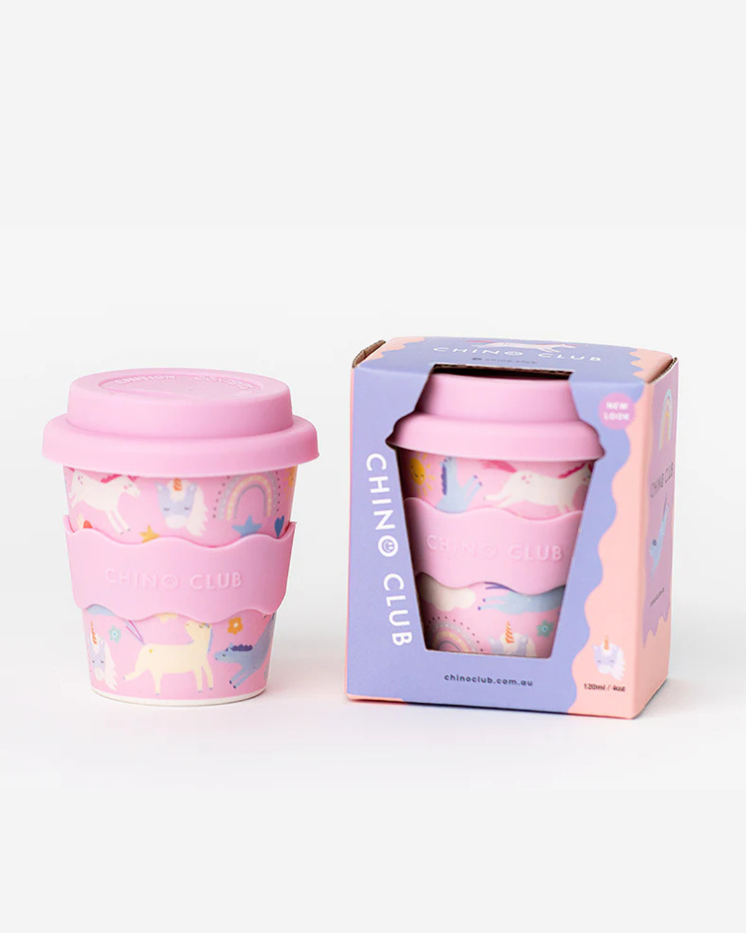 Pink Unicorn Babychino Mini Cup
