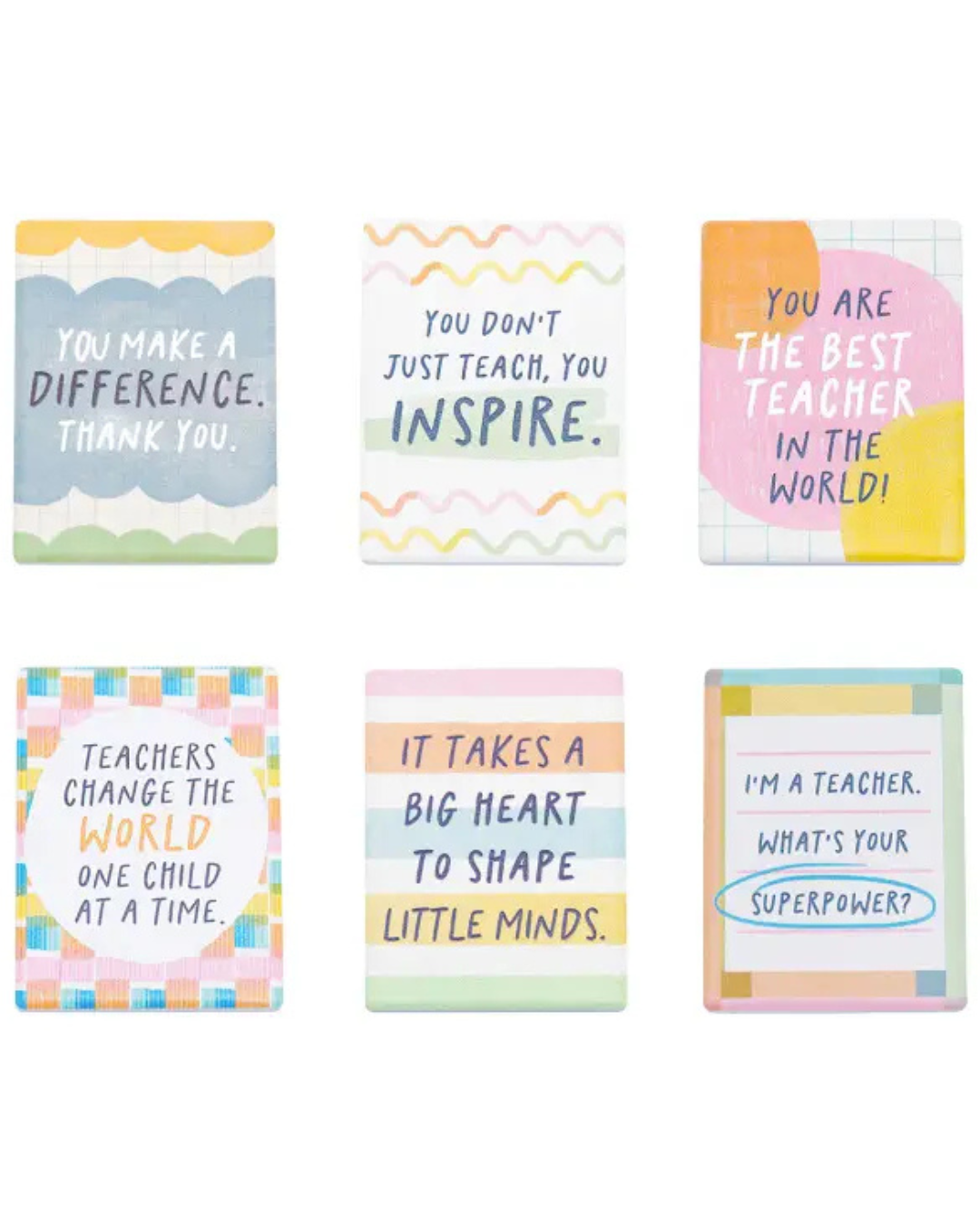Teacher - Assorted Appreciation Magnets