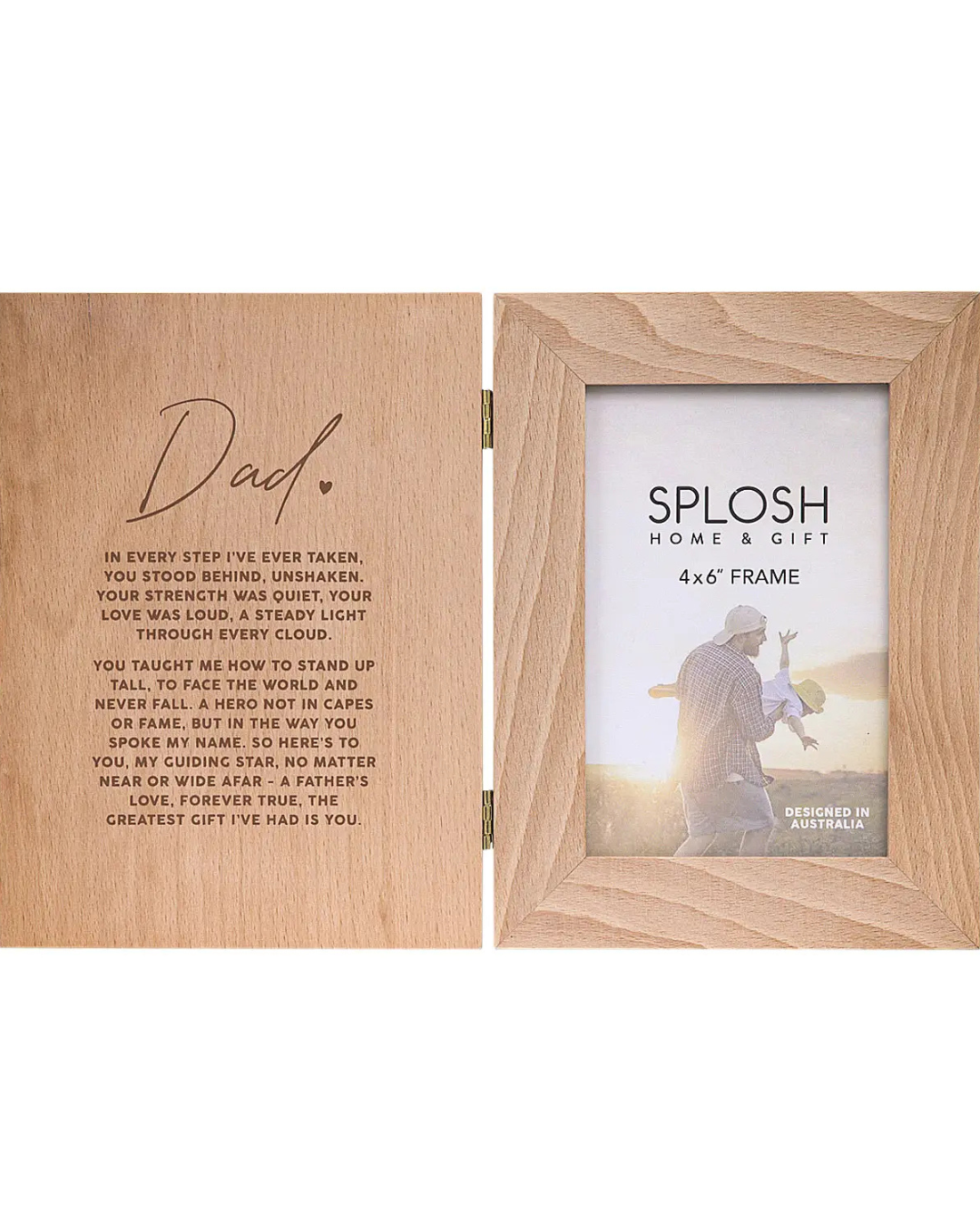 Dad Verse With Frame