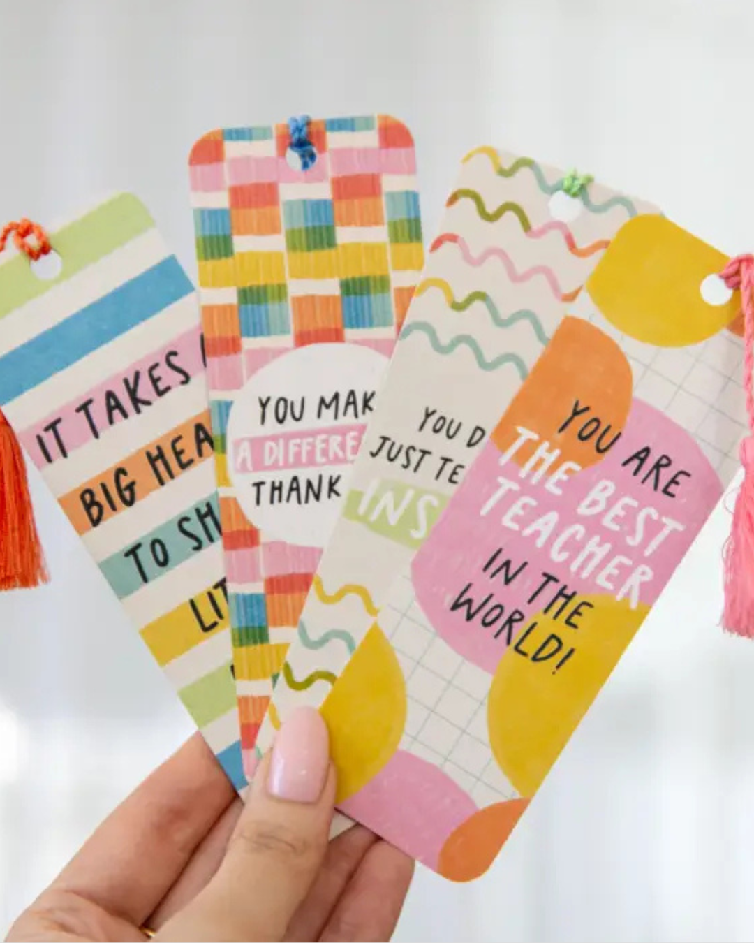 Teacher - Assorted Appreciation Bookmarks