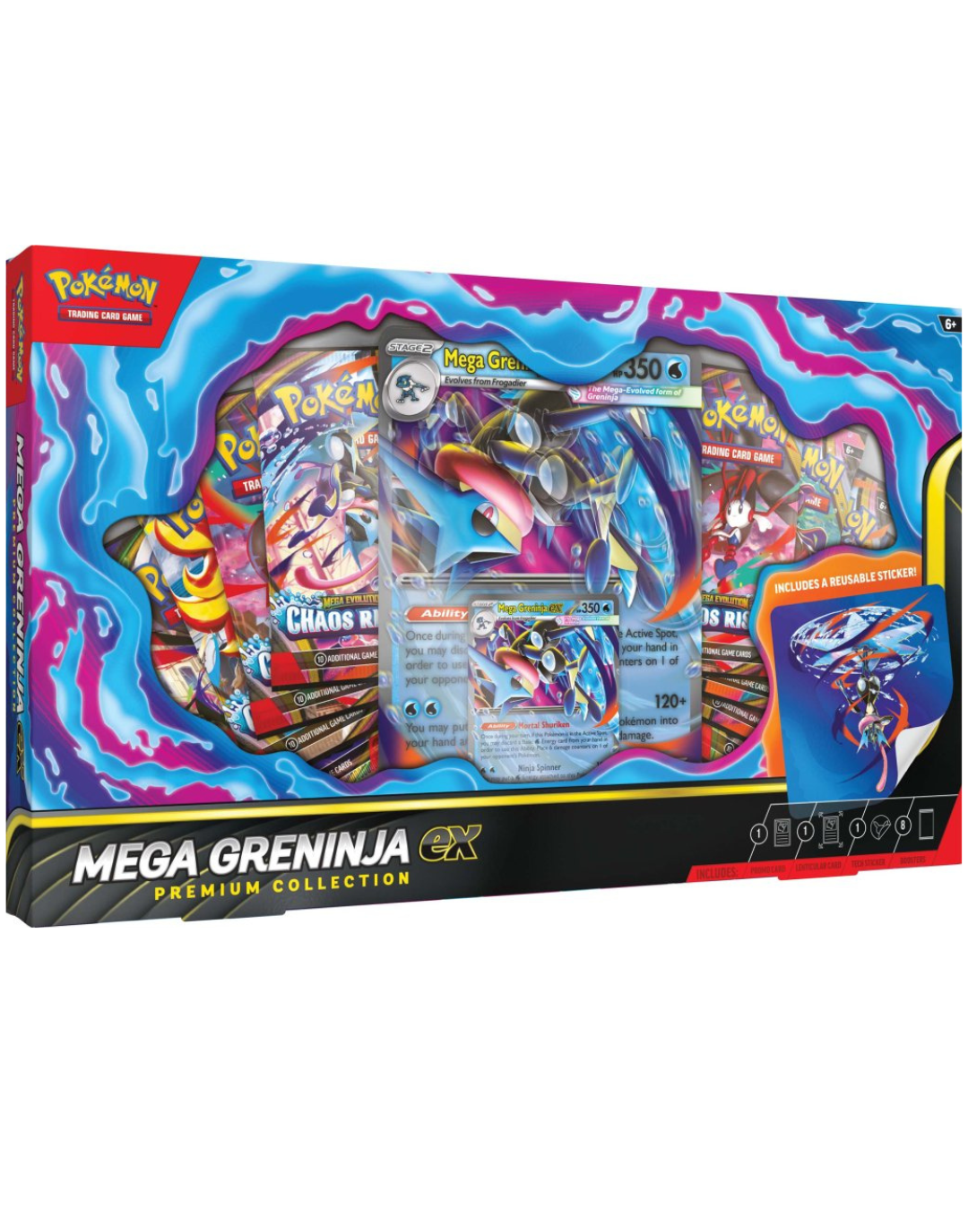 Pokémon TCG - Mega Greninja Ex Premium Collection