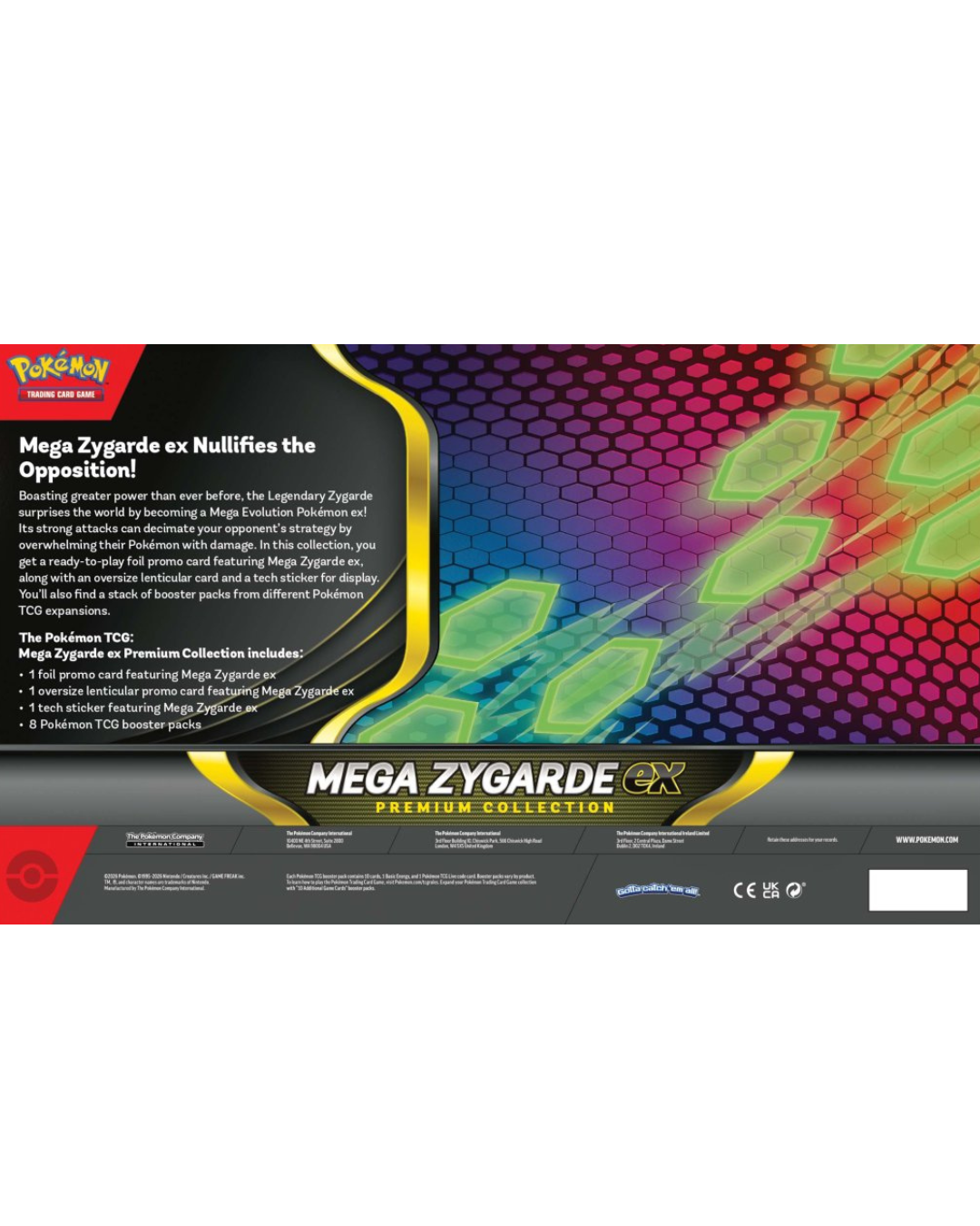 Pokémon TCG - Mega Zygarde ex Premium Collection