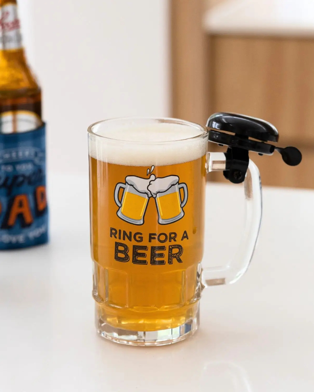 Beer Glass With Bell