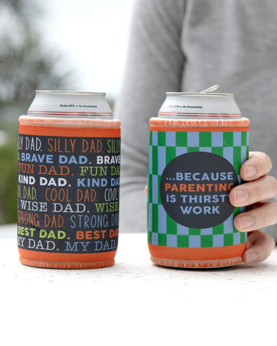 Father's Day Parenting Stubby Cooler