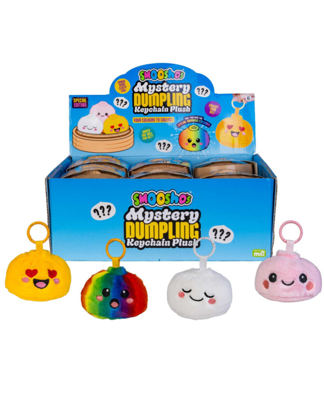 Smooshos Mystery Dumpling Plush Keychain