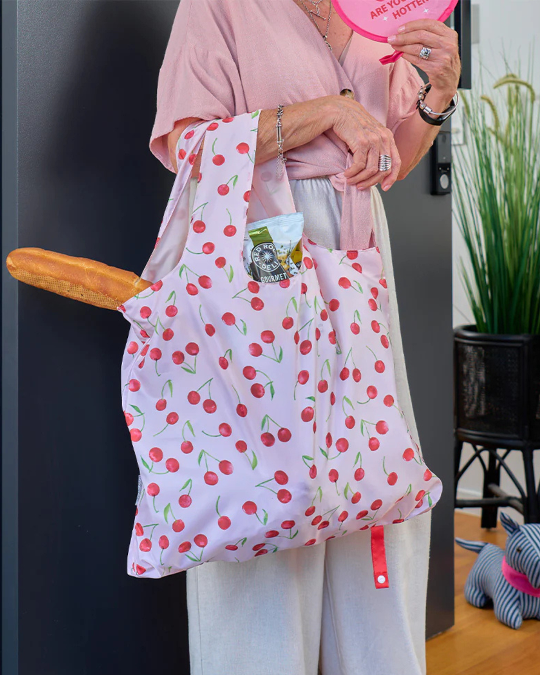 Shopping Tote - Cherrylicious