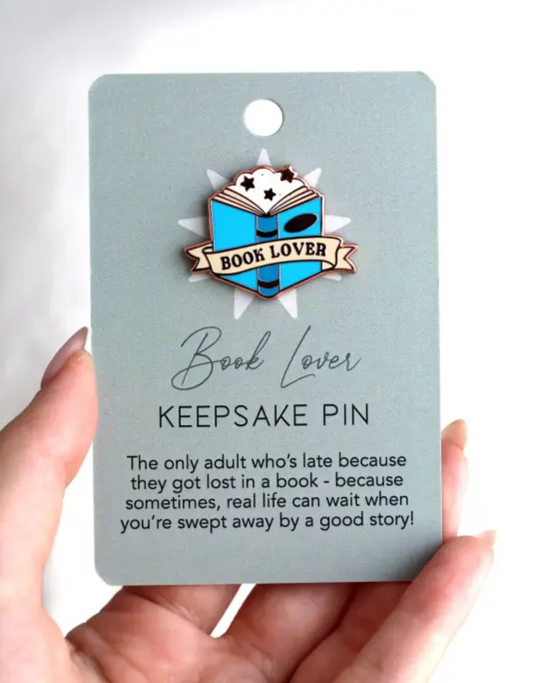 Teacher - Book Lover Pin