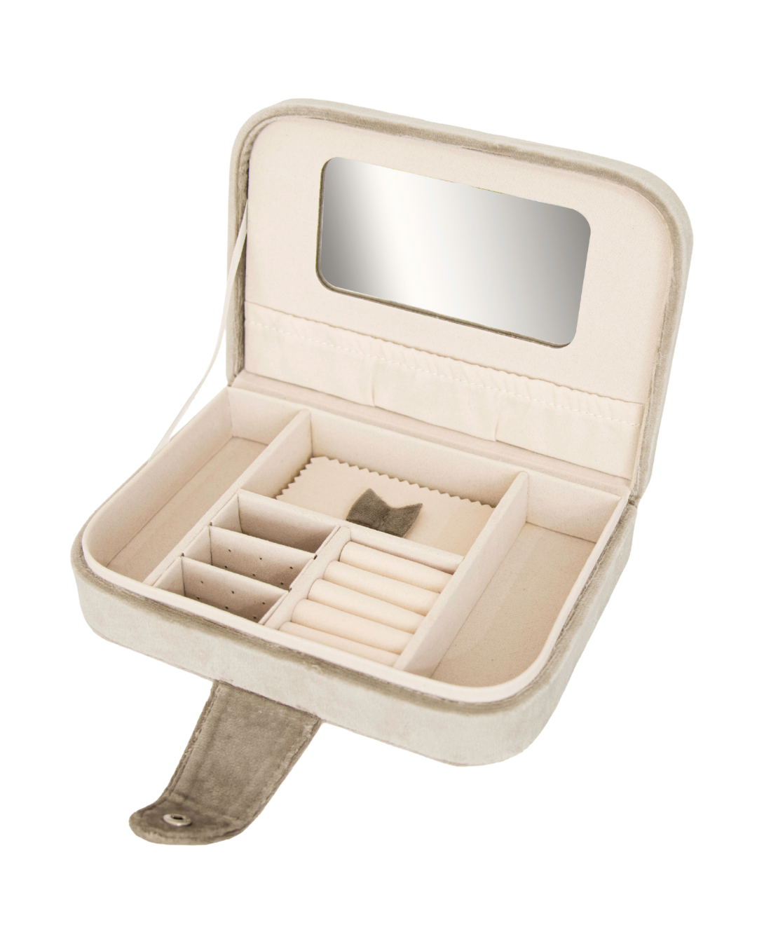 Nolita Champagne Velvet Jewel Box W/Clip