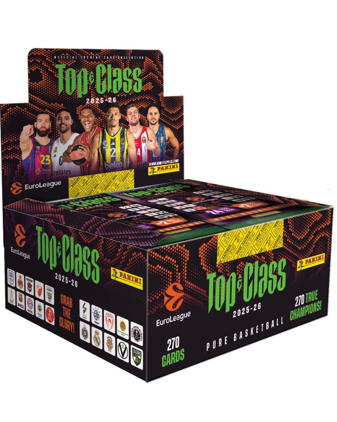 Panini Euro League Top Class 2026 Basketball Trading Cards