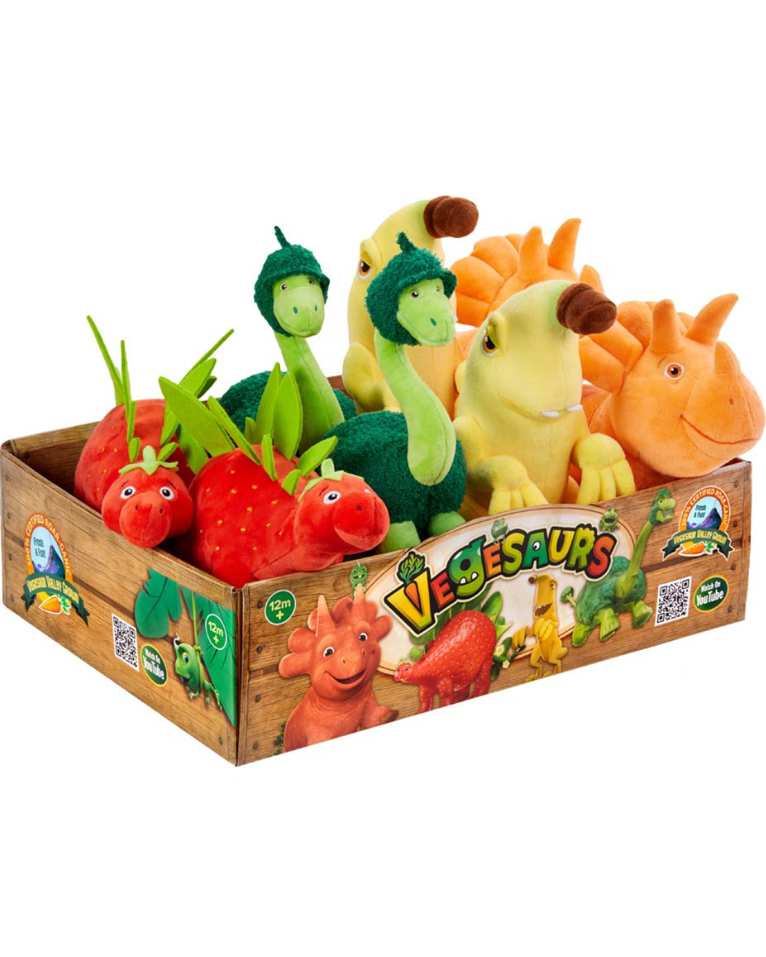 Vegesaurs Assorted Plush