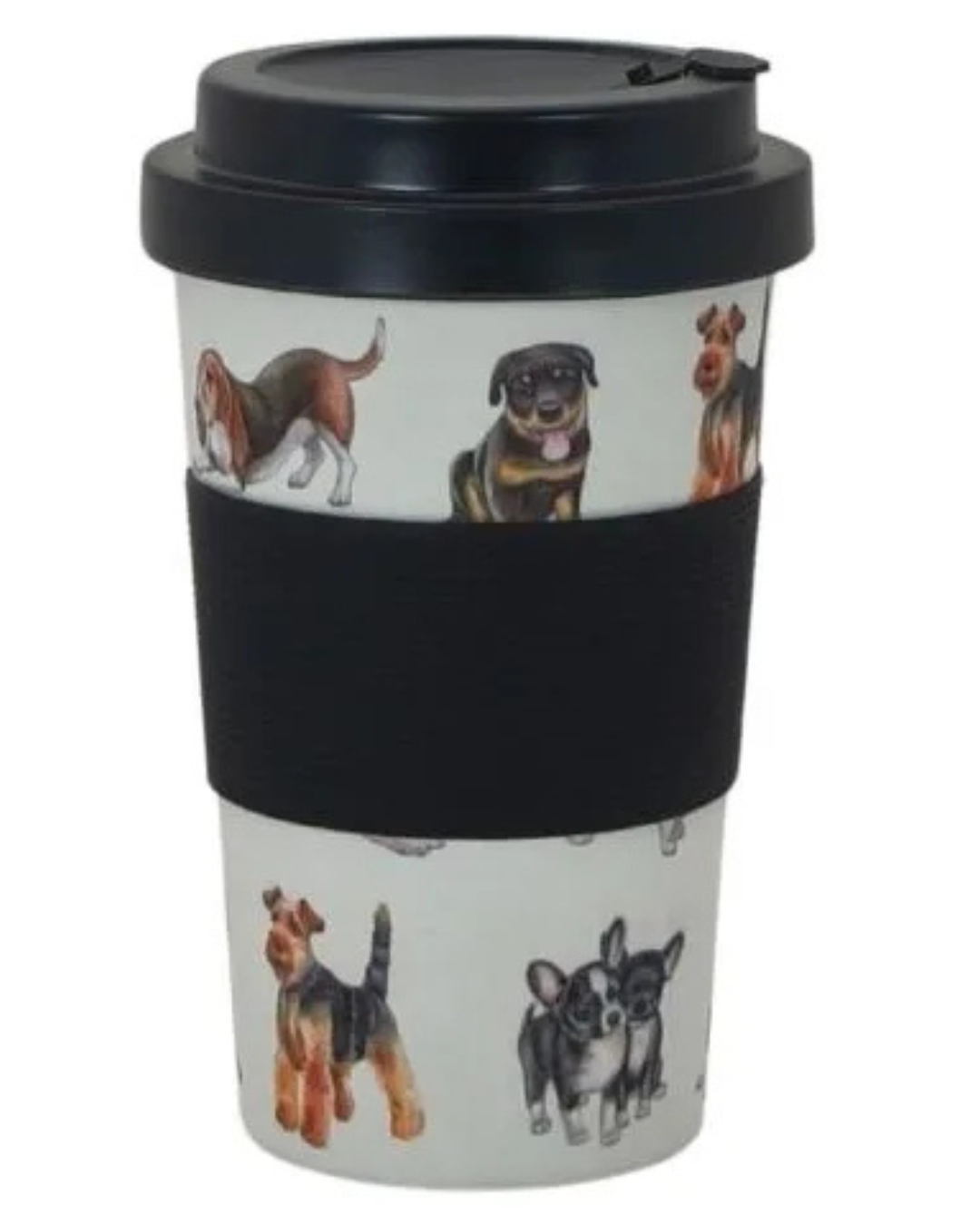 Bamboo Travel Mug - Dogs