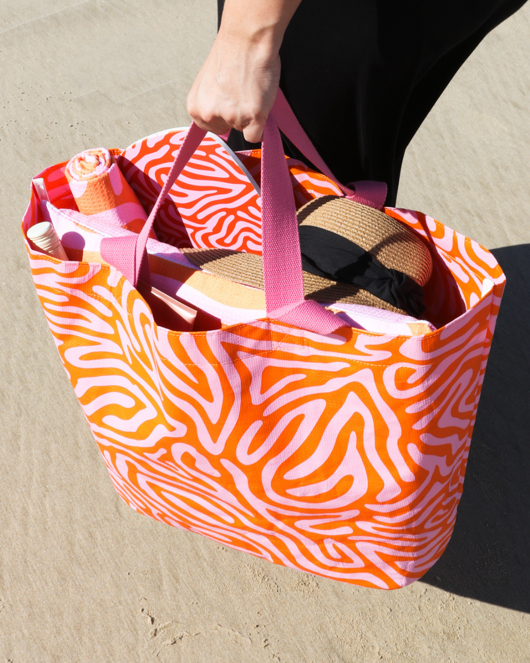 Beach Bliss Swirl Beach Bag