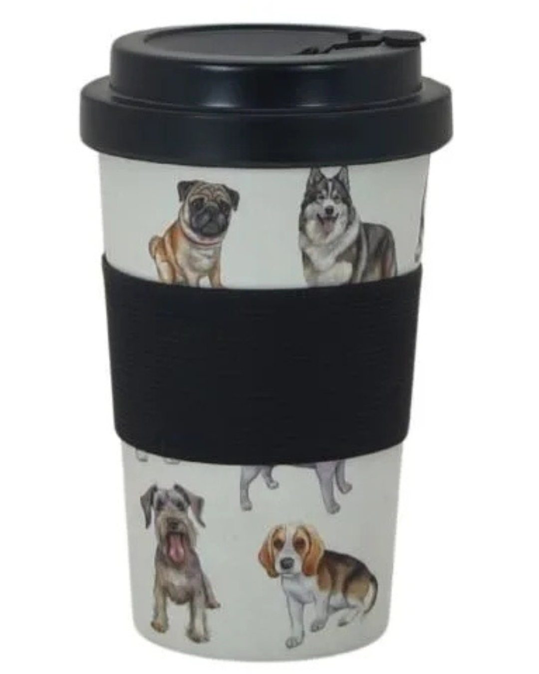 Bamboo Travel Mug - Dogs