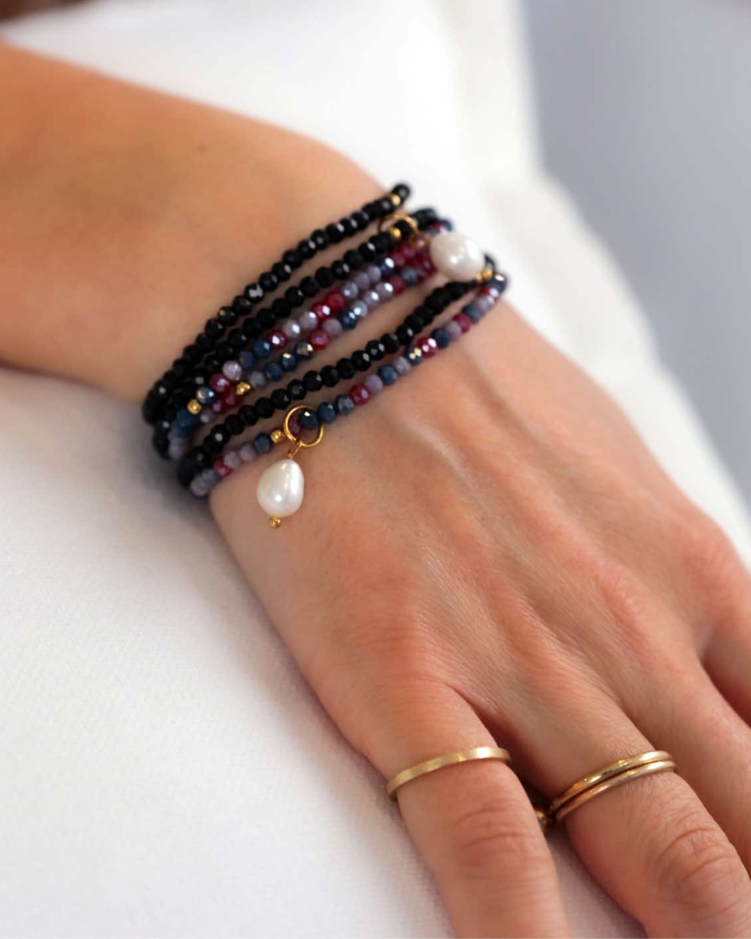 Obsidian Dream Crystal Wrap Jewellery