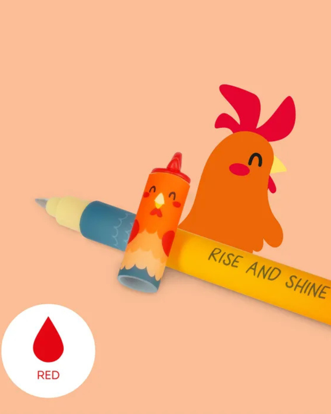 Set of 4 Erasable Gel Pens – Farm Sweet Farm