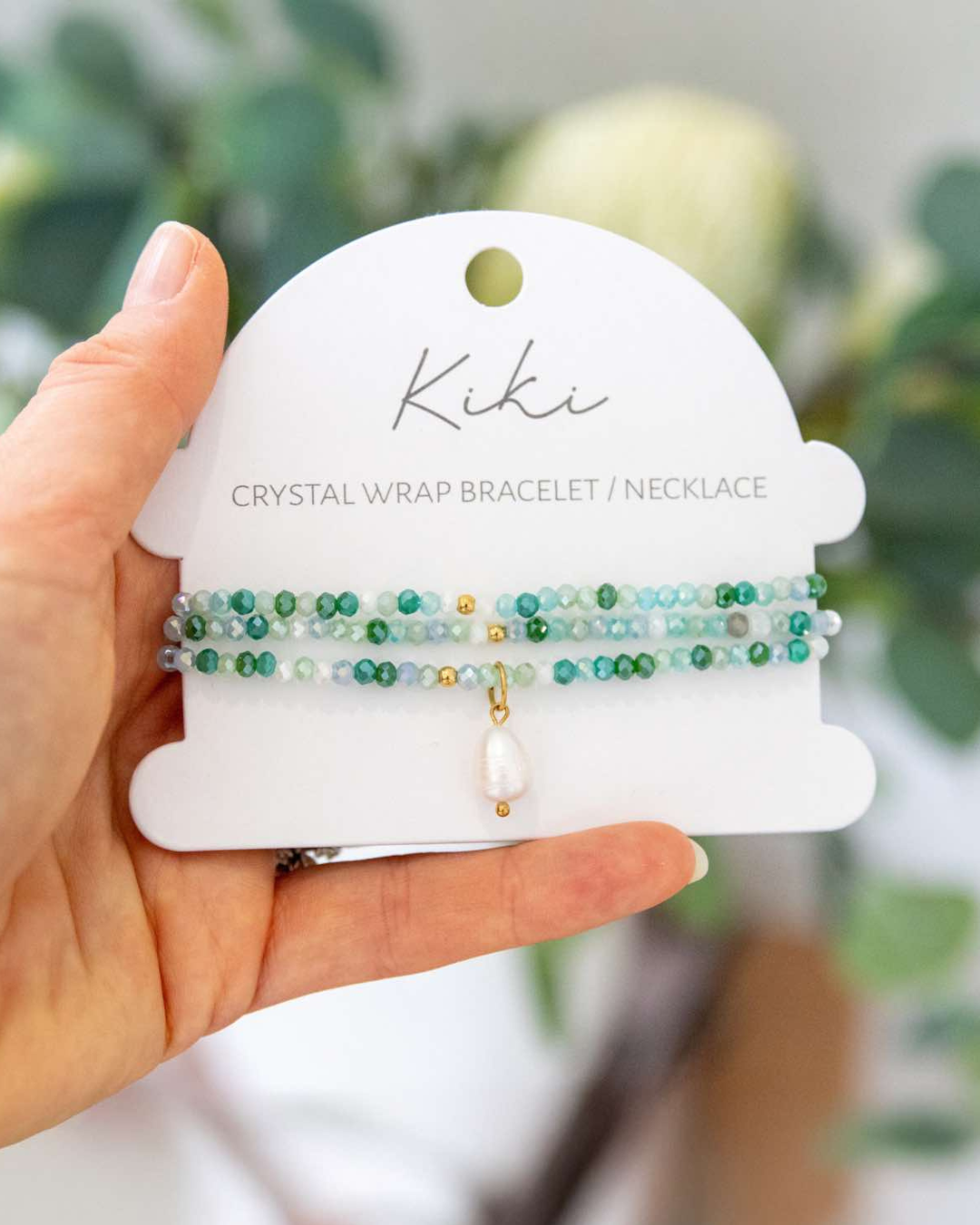 Emerald Song Wrap Jewellery