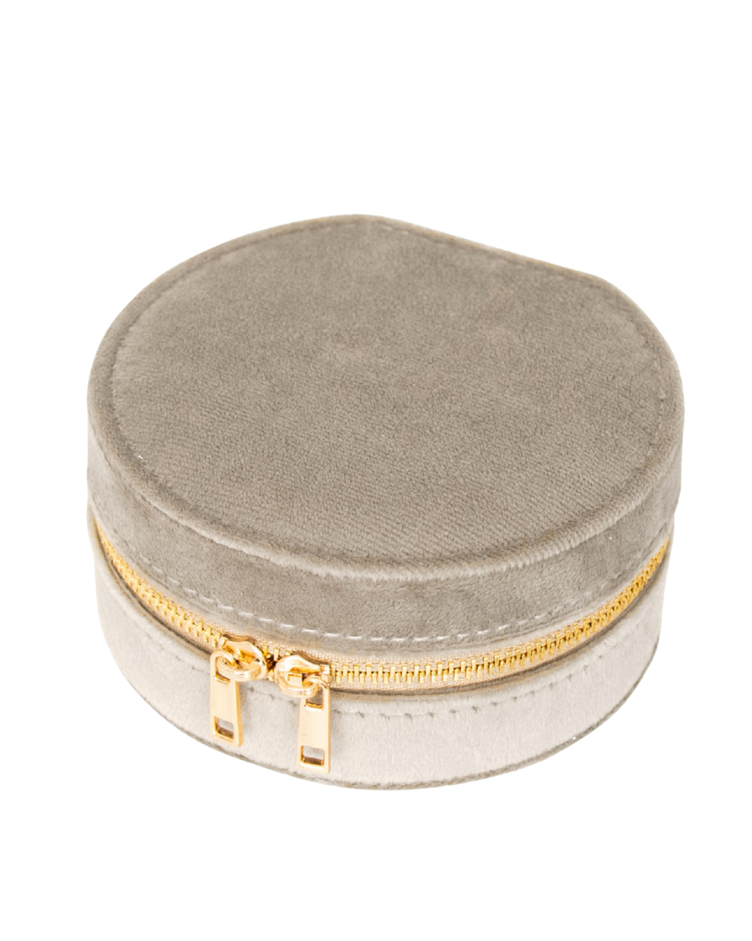 Nolita Champagne Velvet Jewel Box Round