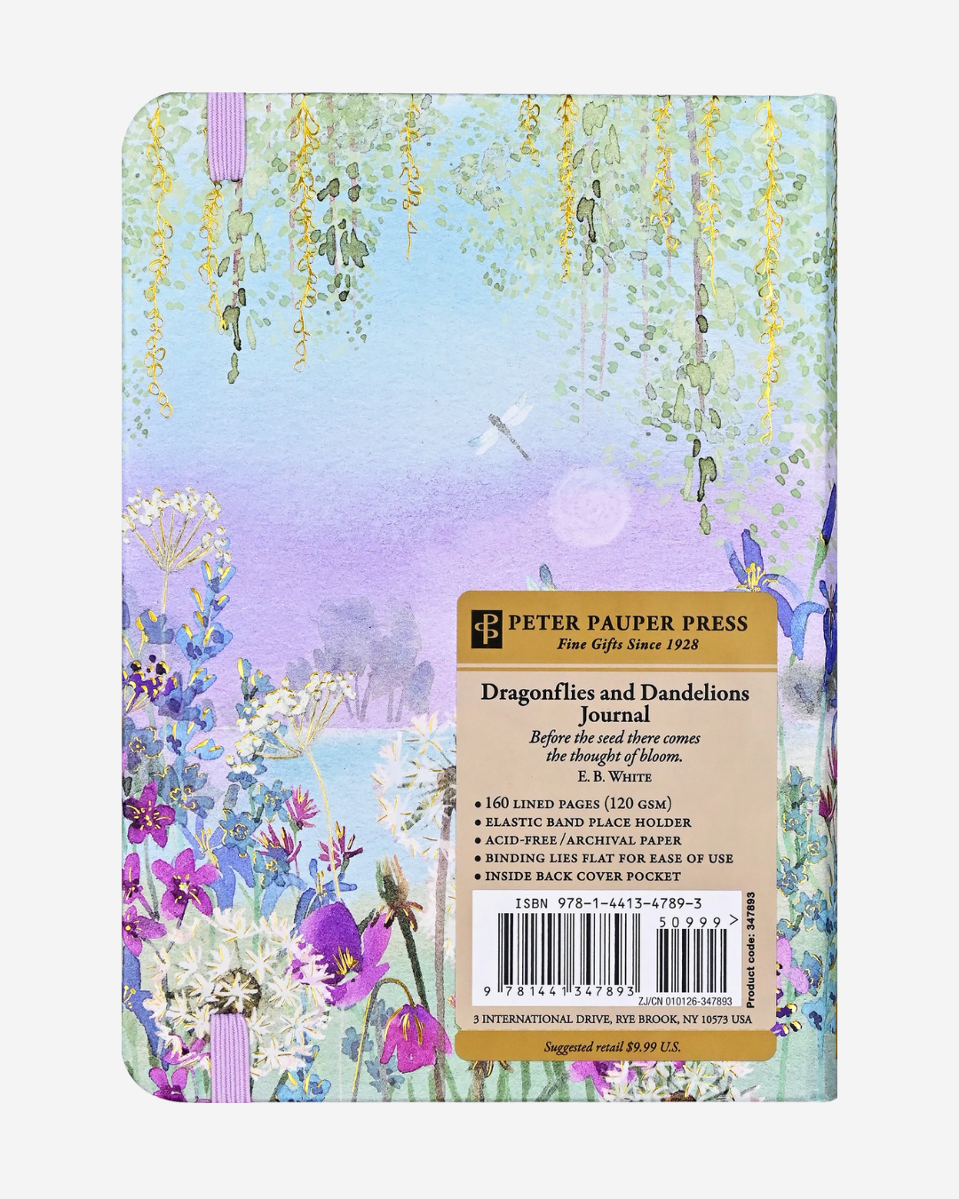 Dragonflies & Dandelions Small Journal