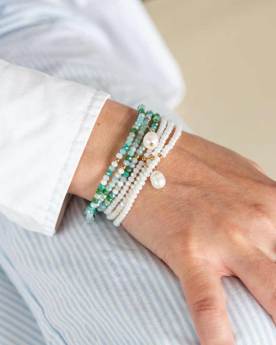 Snow Blossom Crystal Wrap Jewellery