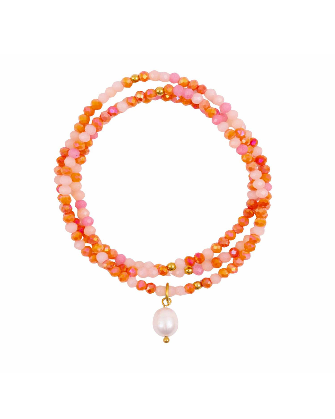 Blush Bloom Crystal Wrap Jewellery