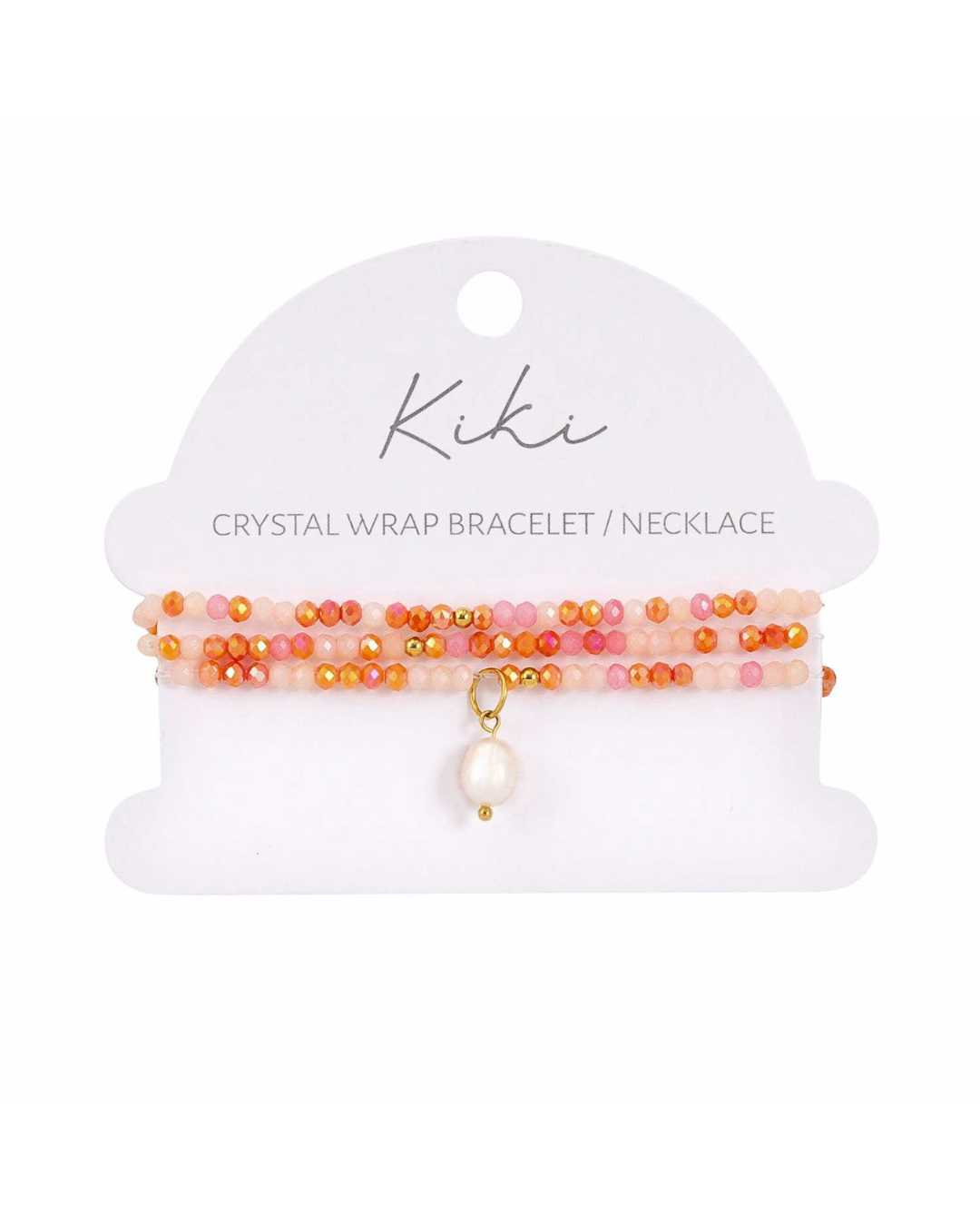 Blush Bloom Crystal Wrap Jewellery
